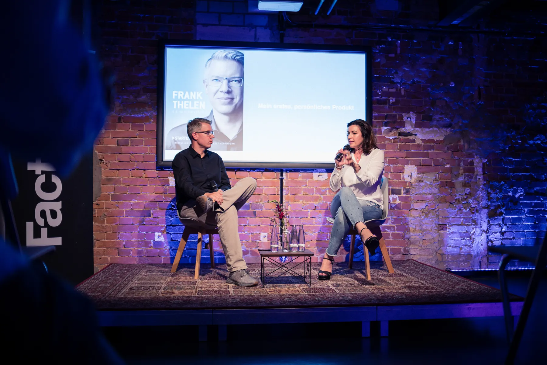 frank thelen and dorothee baer book presentation startup dna 2018 eyecatchme