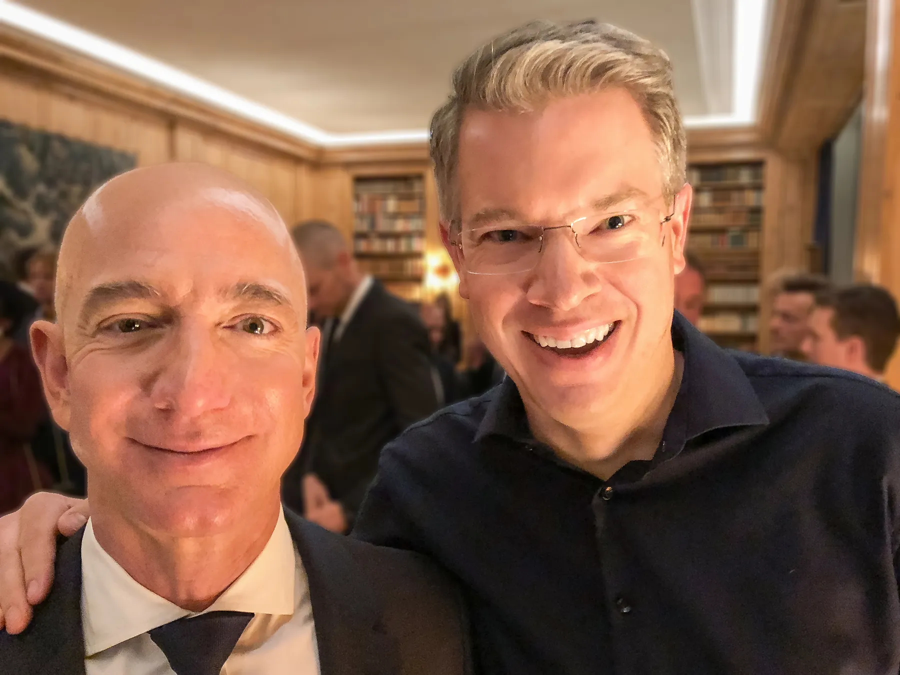 jeff bezos and frank thelen