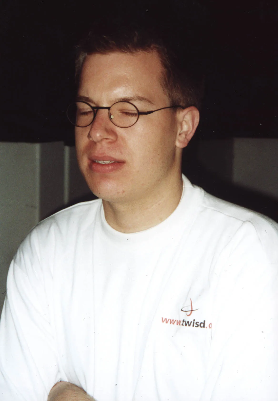 frank thelen with twisd ag t shirt